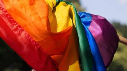 Regenbogenflagge, Bild zu einem Beitrag zur Entschädigung für nach §175 Verurteilte